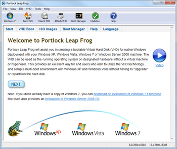 Portlock Leap Frog screenshot