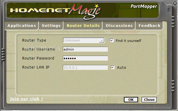 PortMapper screenshot 2