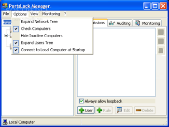 PortsLock screenshot 2
