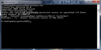 PortTalk screenshot
