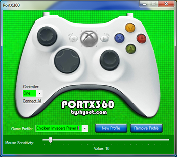 PortX360 screenshot