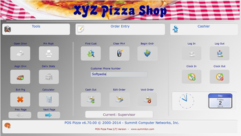 POS Pizza LT screenshot