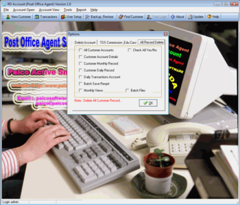 Post Office Agent RD Account Software screenshot 10