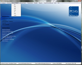 Post Office Agent Software screenshot 3