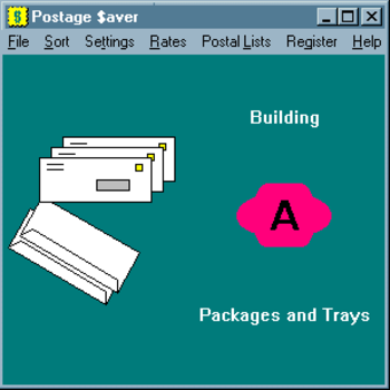 Postage $aver Postal Bulk Mail Sorter (Win) screenshot