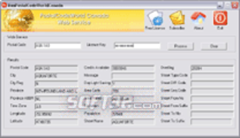 PostalCodeWorld Canada Desktop Application screenshot 2