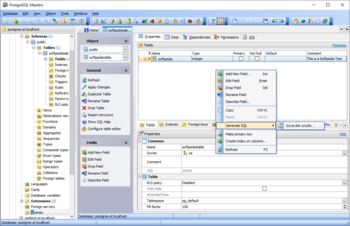 PostgreSQL Maestro screenshot 2