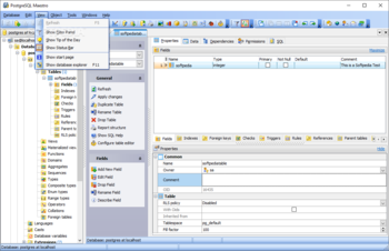 PostgreSQL Maestro screenshot 4