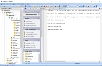 PostgreSQL Maestro screenshot 9