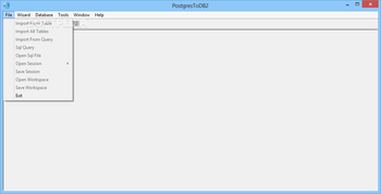 PostgresToDB2 screenshot 3