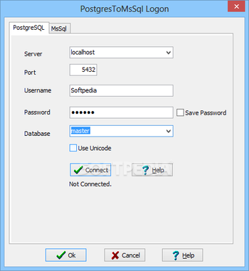 PostgresToMsSql screenshot