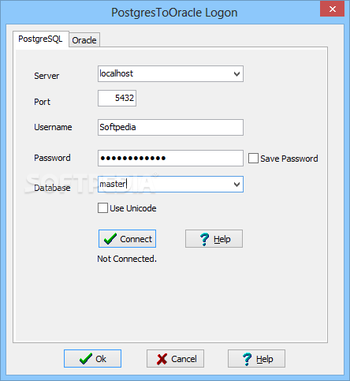 PostgresToOracle screenshot