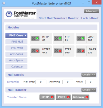 PostMaster Enterprise screenshot
