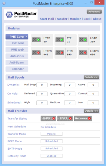 PostMaster Enterprise screenshot 2