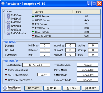 PostMaster Enterprise screenshot