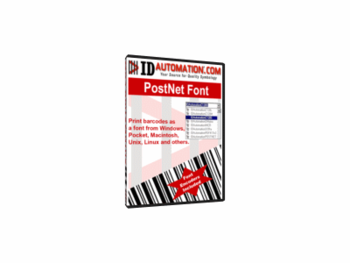 Postnet & Intelligent Mail Barcode Fonts screenshot