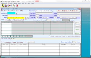 Pota Media Library Management System screenshot 2