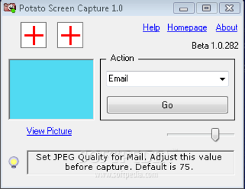 Potato Screen Capture screenshot