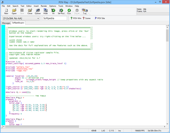 POV-Ray screenshot
