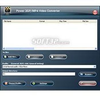 Power 3GP/MP4 Video Converter screenshot 2