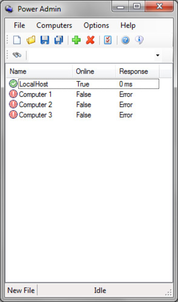 Power Admin screenshot