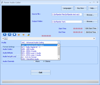 Power Audio Cutter screenshot 2