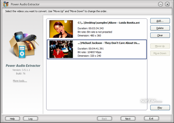 Power Audio Extractor screenshot 2