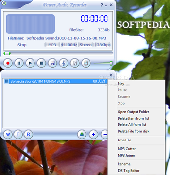 Power Audio Recorder screenshot 2