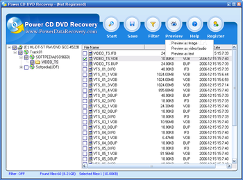 Power CD DVD Recovery screenshot 5
