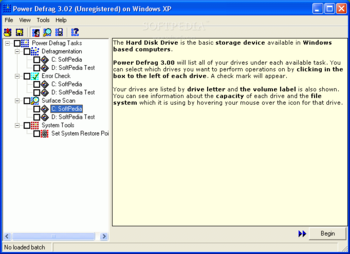 Power Defrag screenshot