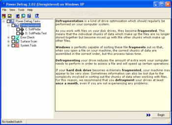 Power Defrag screenshot 2