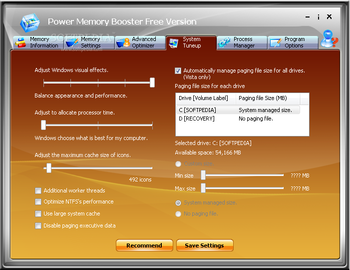 Power Memory Booster screenshot 4