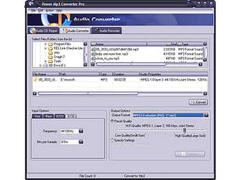 Power MP3 Converter Pro screenshot