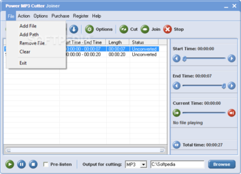 Power MP3 Cutter Joiner screenshot 2