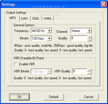 Power MP3 WAV Converter screenshot 2
