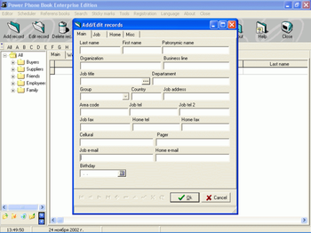 Power Phone Book Enterprise Edition screenshot 3