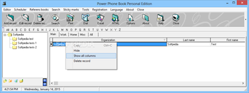 Power Phone Book Personal Edition screenshot
