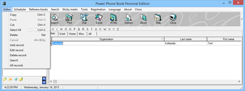 Power Phone Book Personal Edition screenshot 2