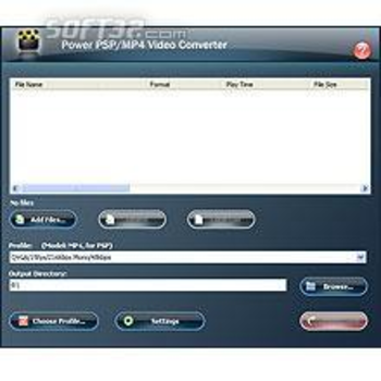 Power PSP/MP4 Video Converter screenshot 2