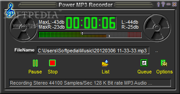 Power Recorder Cutter (MP3 MP3 Cutter) screenshot