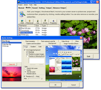 Power Screensaver Builder screenshot 2