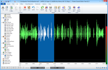 Power Sound Editor Free screenshot 3