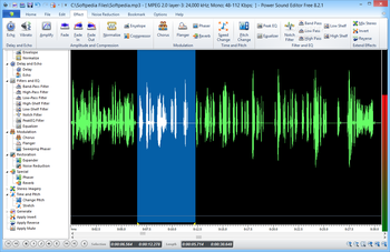 Power Sound Editor Free screenshot 4