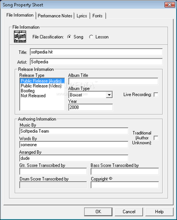 Power Tab Editor screenshot 2