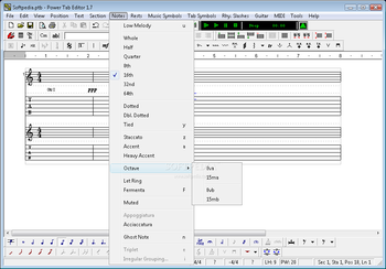 Power Tab Editor screenshot 4