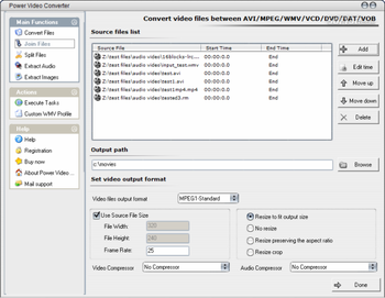 Power Video Converter screenshot 2