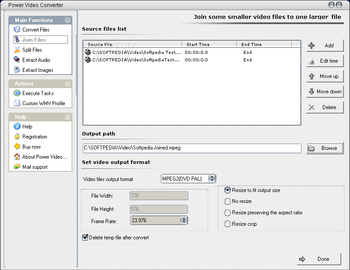 Power Video Converter screenshot 3