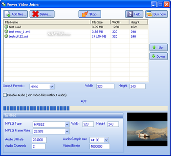 Power Video Joiner screenshot 3