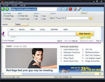 Power Web2Pic screenshot 2