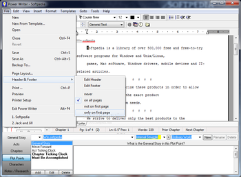 Power Writer screenshot 2